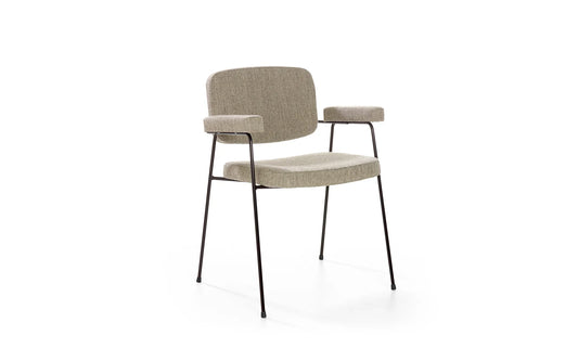 Pierre Paulin Moulin Stool opnieuw professioneel laten stofferen
