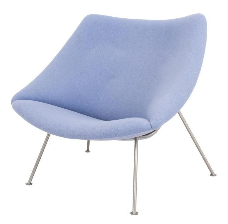 Pierre Paulin Oyster Chair zorgvuldig opnieuw laten stofferen