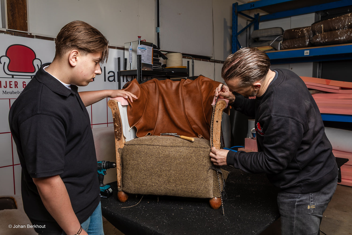 Hoogwaardige meubelrestauratie en stoffering van designmeubels door Meijer Stoffering